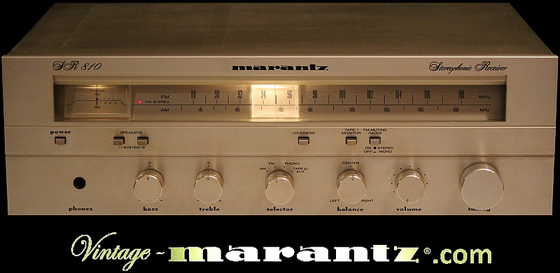 Marantz SR 810  -  vintage-marantz.com