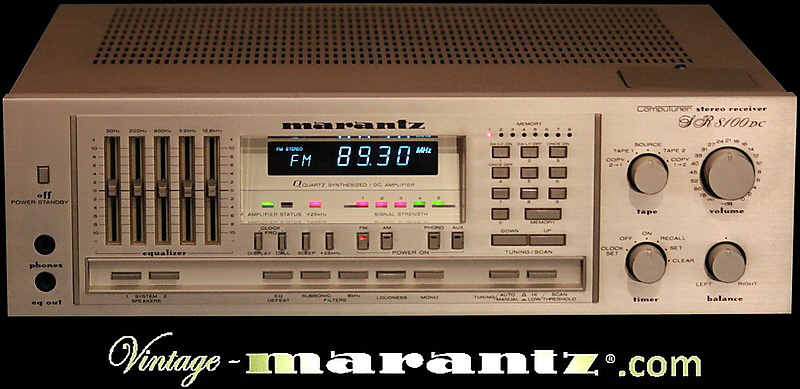 Marantz SR 8100 DC  -  vintage-marantz.com