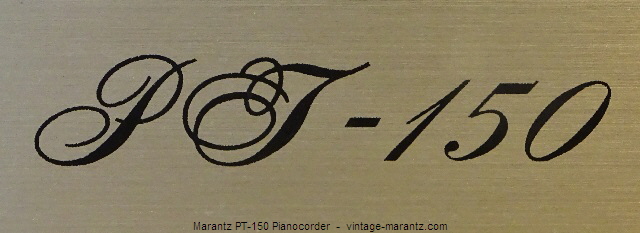 Marantz PT-150 Pianocorder  -  vintage-marantz.com