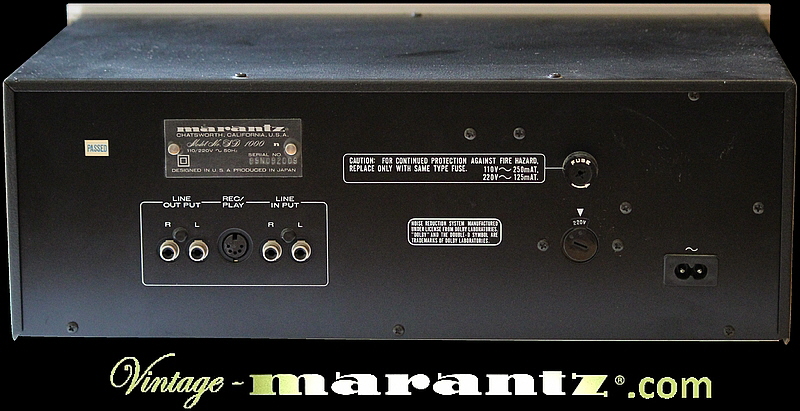 Marantz SD 1000  -  vintage-marantz.com