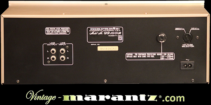 Marantz SD 1010  -  vintage-marantz.com
