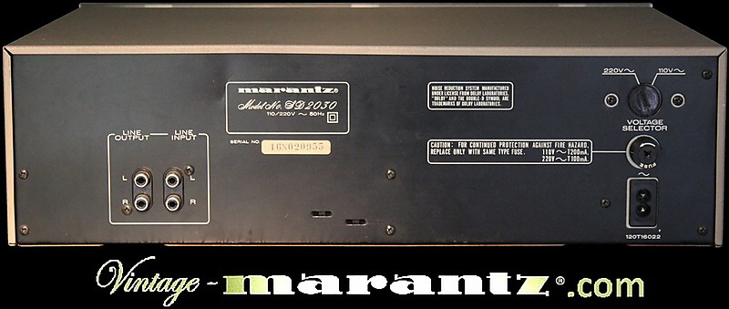 Marantz SD 2030  -  vintage-marantz.com