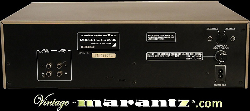 Marantz SD 3030  -  vintage-marantz.com