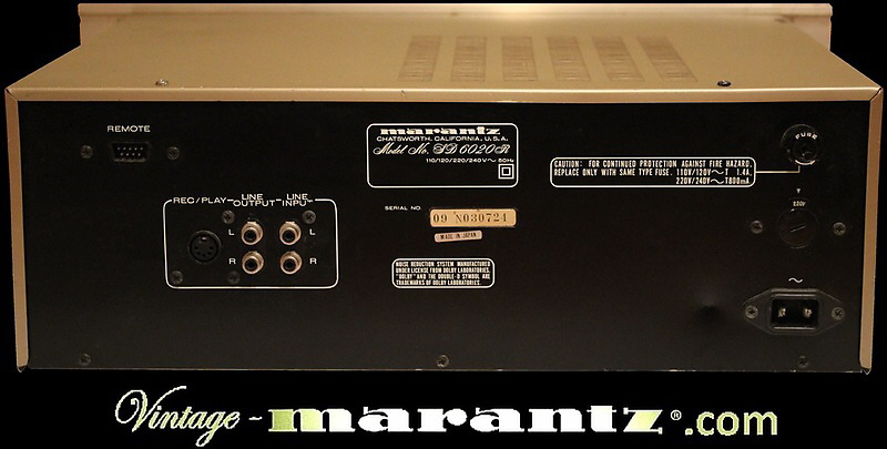 Marantz SD 6020  -  vintage-marantz.com