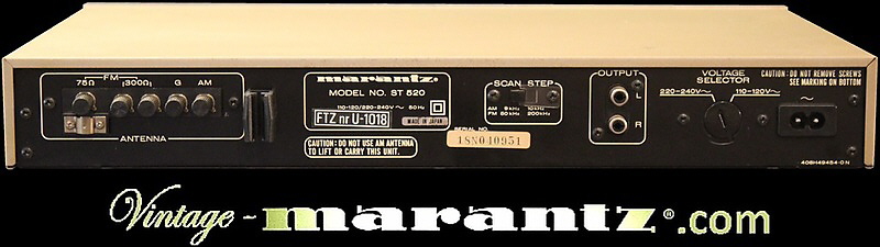 Marantz ST 520  -  vintage-marantz.com