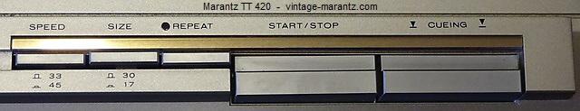 Marantz TT 420  -  vintage-marantz.com
