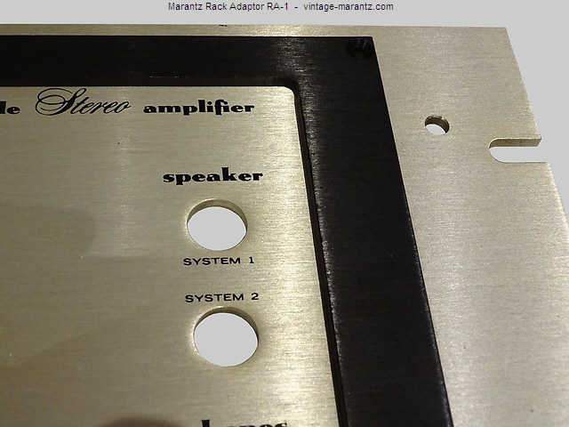 Marantz Rack Adaptor RA-1  -  vintage-marantz.com