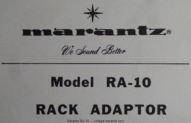 Marantz RA-10  -  vintage-marantz.com