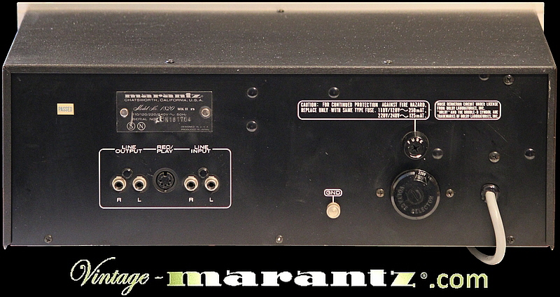 Marantz 1820 MK2  -  vintage-marantz.com