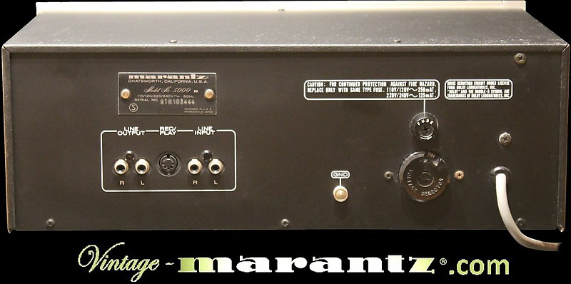 Marantz 5000 - www.vintage-marantz.com