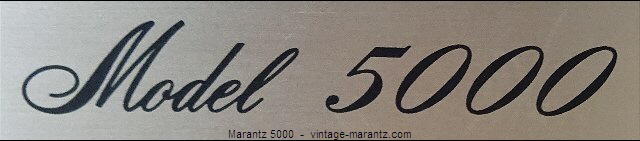Marantz 5000  -  vintage-marantz.com