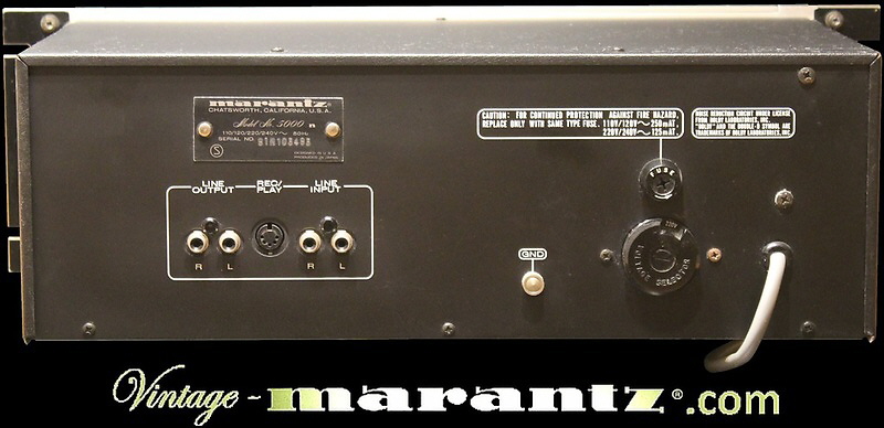 Marantz 5000 Rack Version  -  vintage-marantz.com