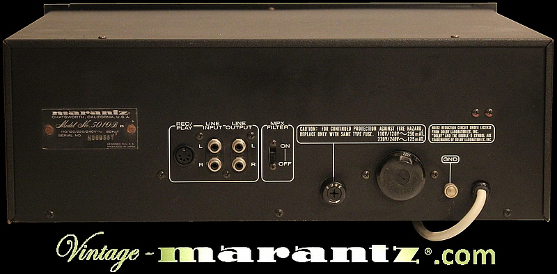 Marantz 5010B Black  -  vintage-marantz.com