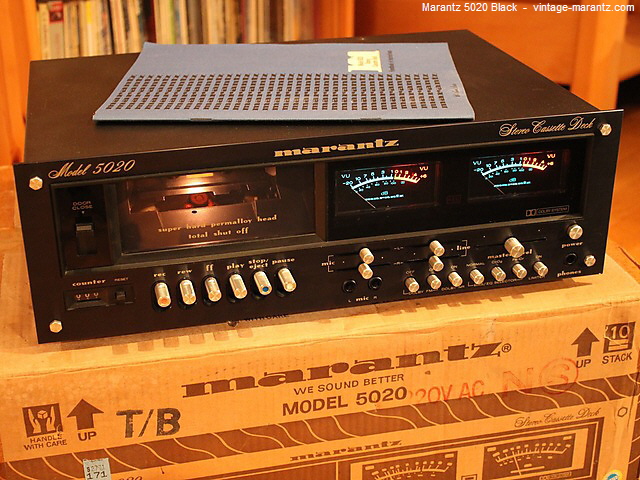 Marantz 5020 Black  -  vintage-marantz.com