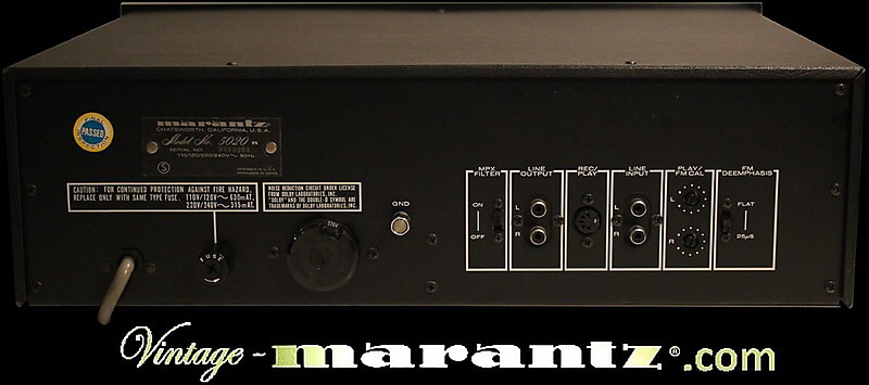 Marantz 5020 Black  -  vintage-marantz.com