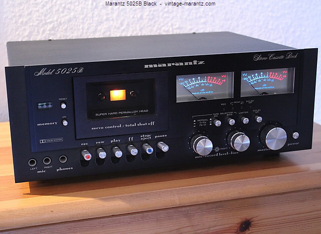 Marantz 5025B Black  -  vintage-marantz.com