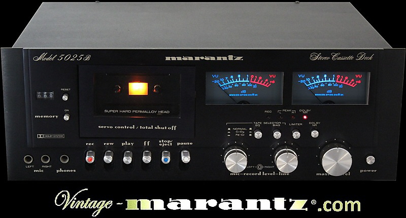 Marantz 5025B Black  -  vintage-marantz.com