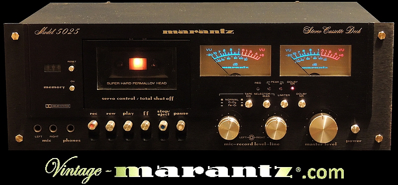 Marantz 5025 Black  -  vintage-marantz.com