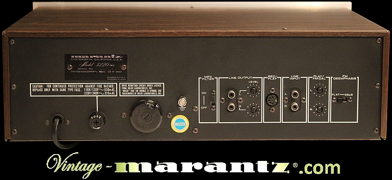 Marantz 5220  -  vintage-marantz.com