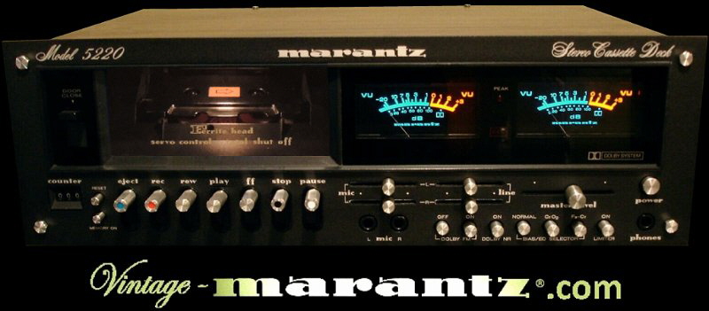 Marantz 5220 Black  -  vintage-marantz.com