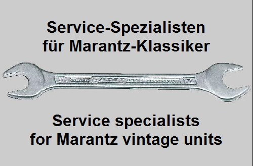 Service-Spezialisten
fr Marantz-Klassiker



Service specialists
for Marantz vintage units