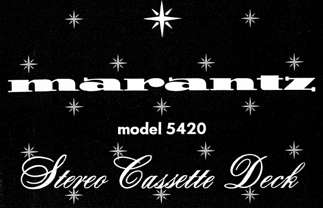 Marantz 5420  -  vintage-marantz.com