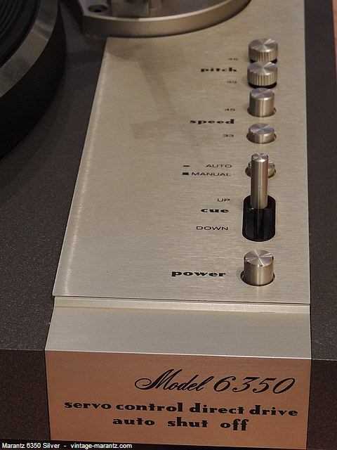 Marantz 6350 Silver  -  vintage-marantz.com