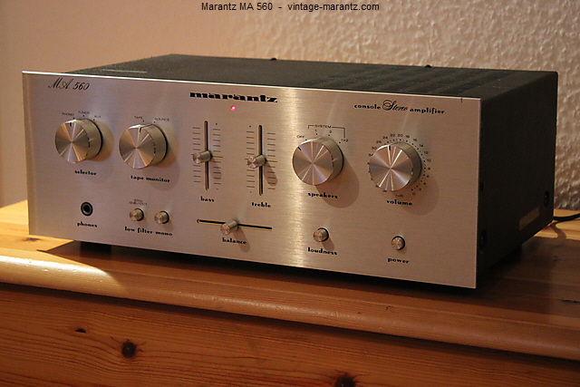 Marantz MA 560  -  vintage-marantz.com