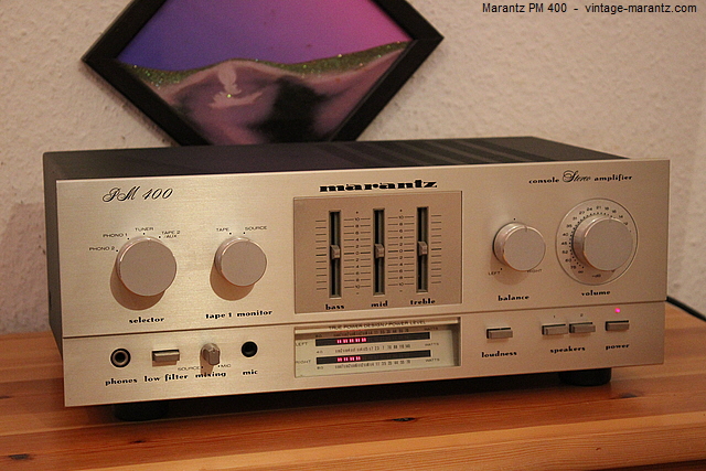 Marantz PM 400  -  vintage-marantz.com